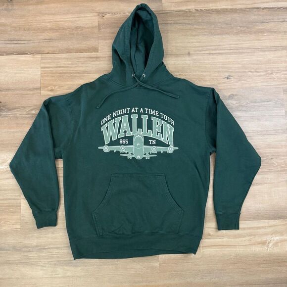 Morgan Wallen Mens Hoodie Sz XL One Night At A Time World Tour Pullover Country - Picture 1 of 6